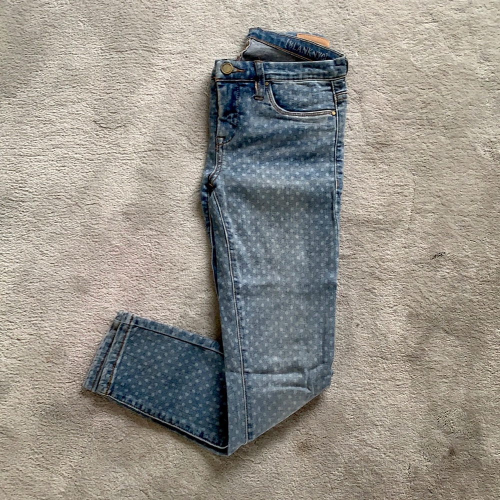 Polk A dot jeans 💙 👖